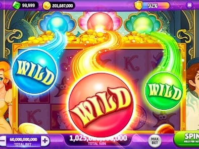 Premium Slot Games Interface